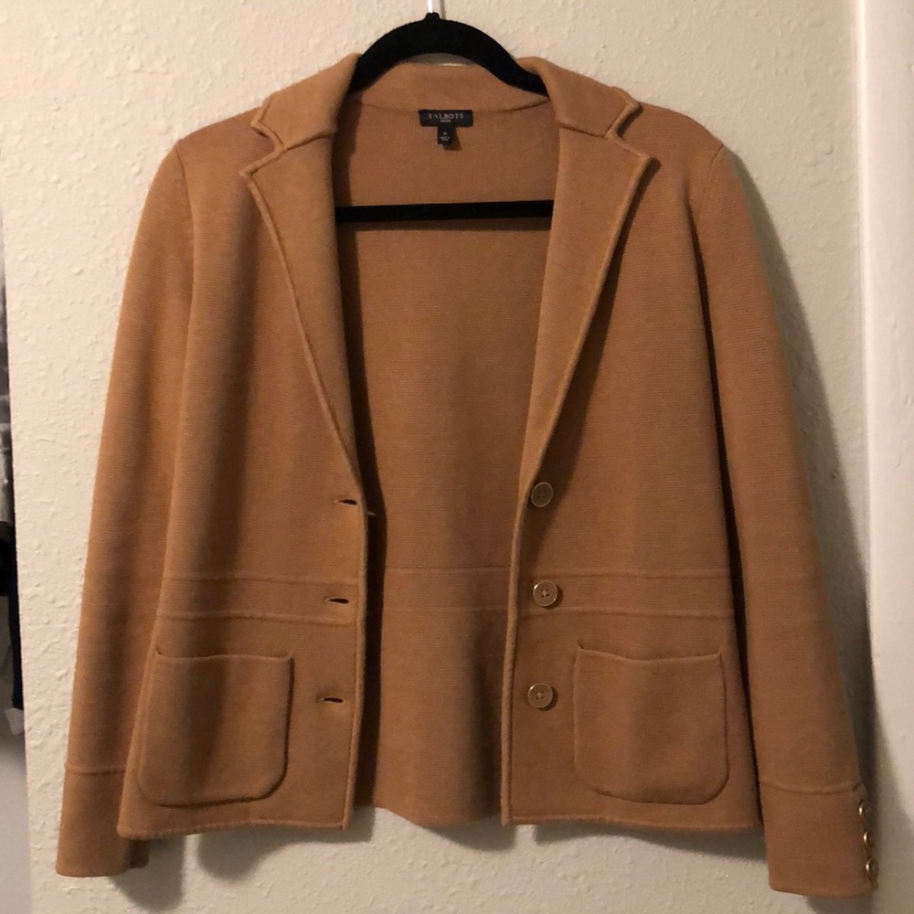 talbot sweater blazer NWOT